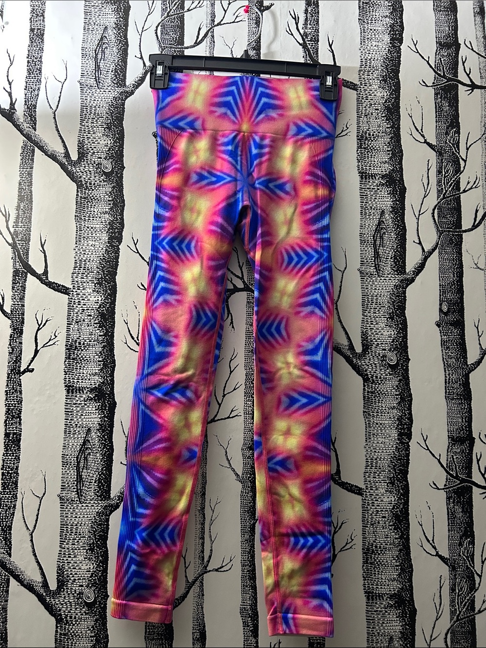 Women' Vibrant Multi-Color Tie-Dye Leggings